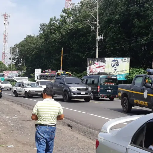 Bloqueo en Retalhuleu por inconformidad electoral