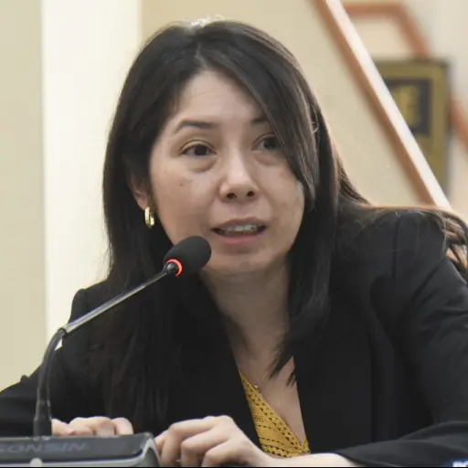 Jueza de Mayor Riesgo D, Erika Aifán.