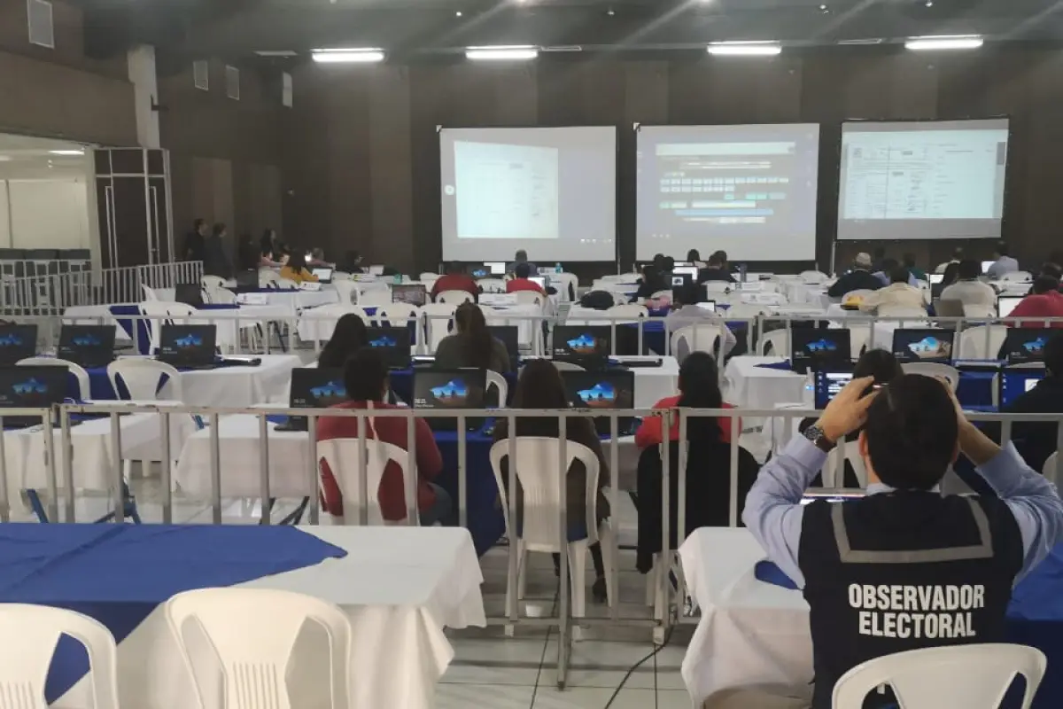 revisión actas elecciones TSE Emisoras Unidas Guatemala, 