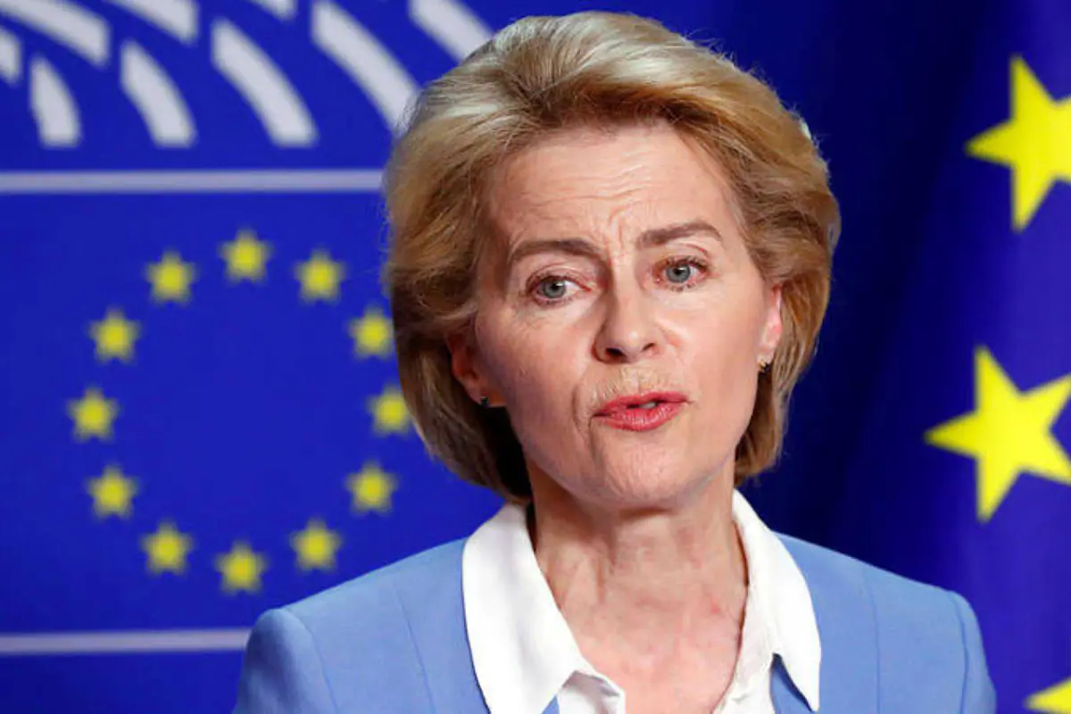 La conservadora alemana Ursula von der Leyen 