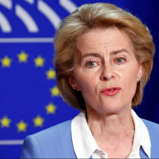 La conservadora alemana Ursula von der Leyen 