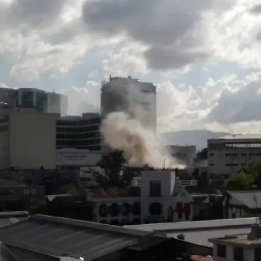 El incidente ocurrió en la zona 4.