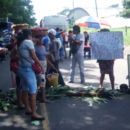 Bloqueo en Coatepeque