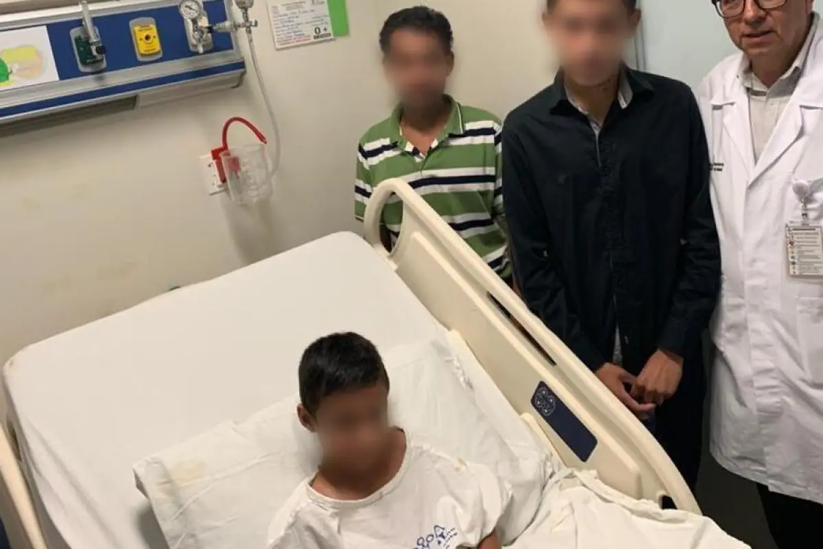 Cristian, el niño guatemalteco encontrado junto al cadáver de su padre en México.