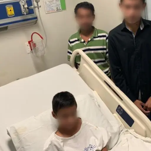 Cristian, el niño guatemalteco encontrado junto al cadáver de su padre en México.