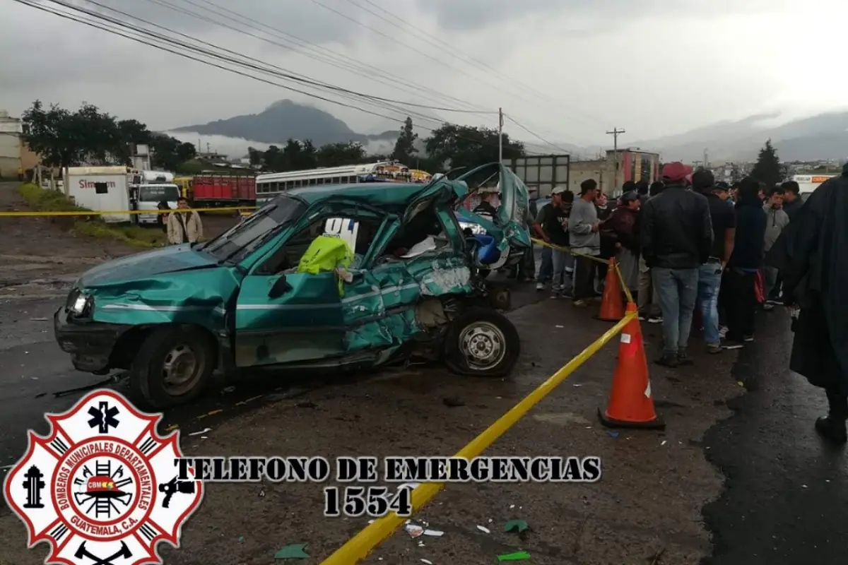 Accidentes en la ruta Interamericana.