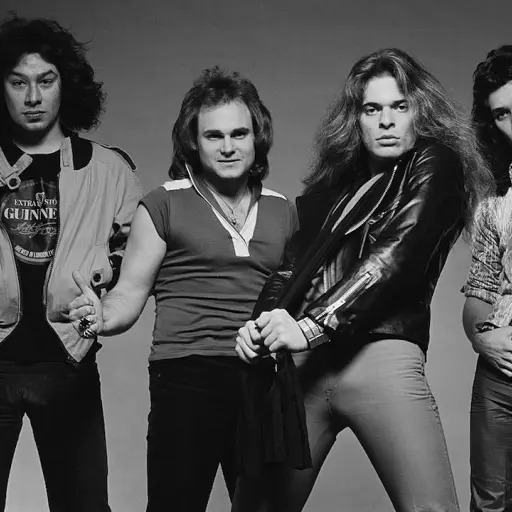 Van-Halen-1978-David-Lee-Roth ,