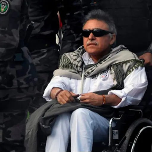 Jesús Santrich, exnegociador de la disuelta guerrilla FARC y buscado en Colombia por presunto narcotráfico