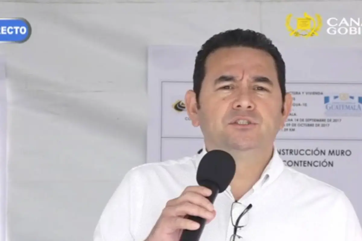 Jimmy Morales sobre tercer país seguro