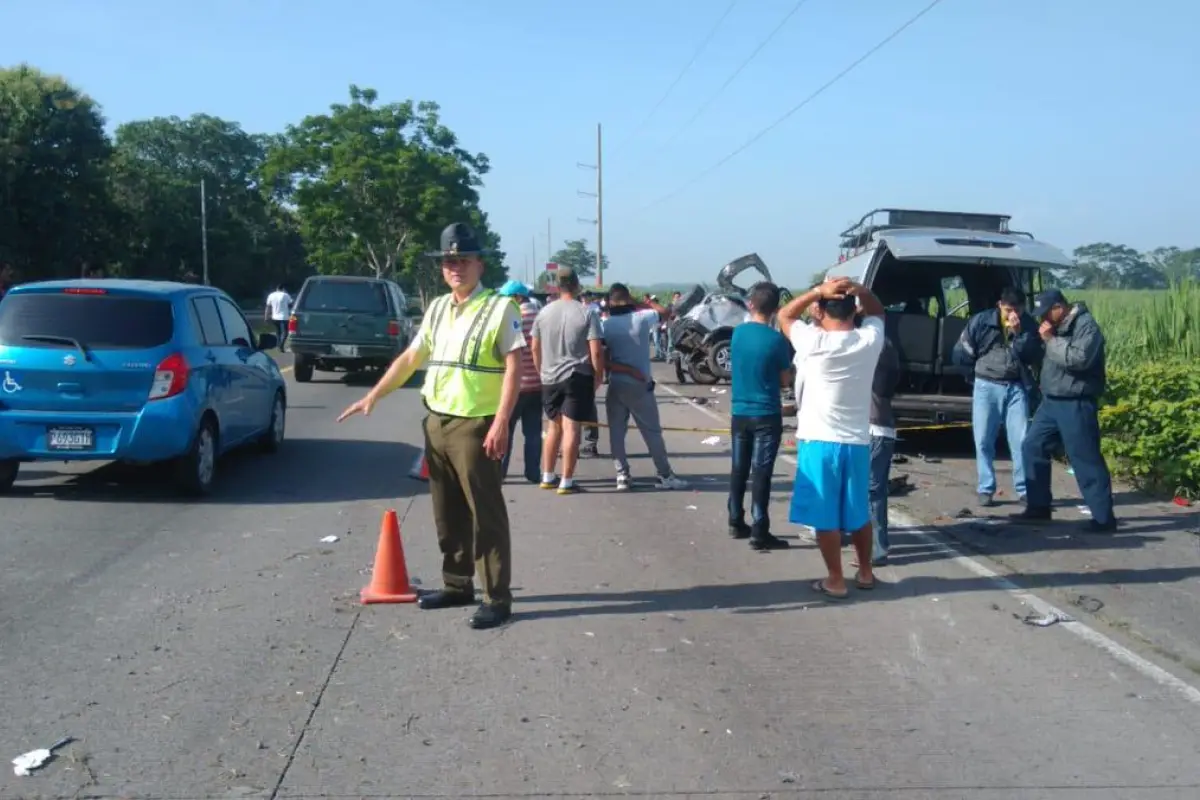 accidente puerto quetzal Escuintla Emisoras Unidas Guatemala, 