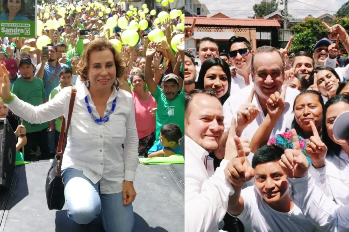 Los candidatos presidenciales estuvieron en su primer fin de semana de gira.