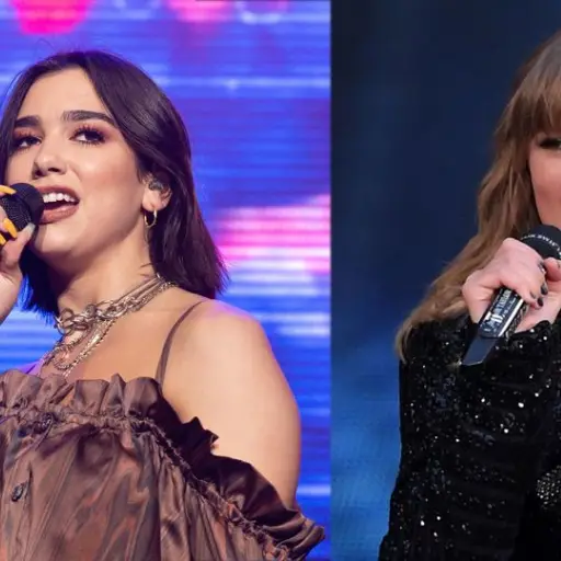 dua-lipa-taylor-swift ,