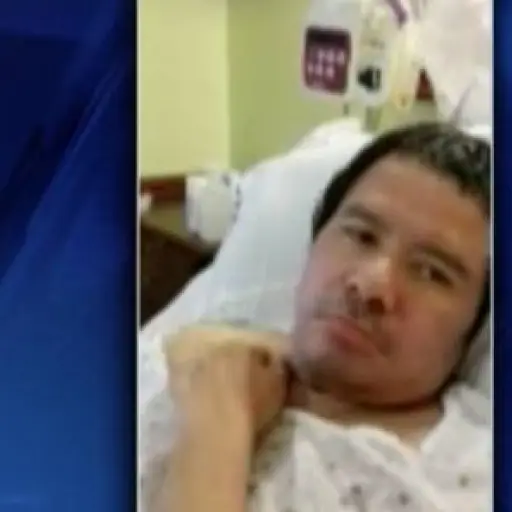 Guatemalteco en estado vegetativo. Foto: Captura de pantalla.