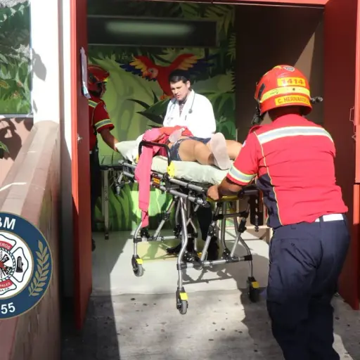 Niña electrocutada ,