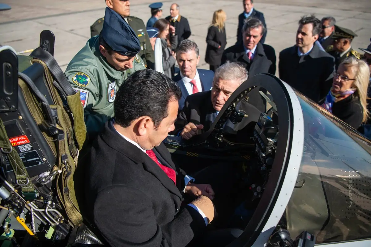 Aviones Pampa III comprados por Jimmy Morales.