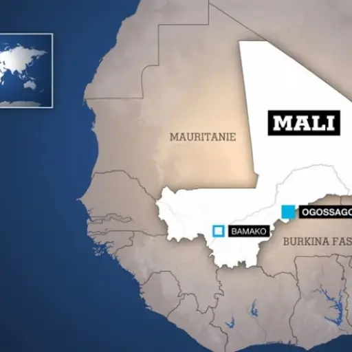 MAPA MALI ,