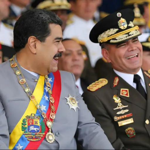 El gobernante venezolano, Nicolás Maduro, ratificó en el cargo de ministro de Defensa al general Vladimir Padrino LópezFoto con fines ilustrativos 