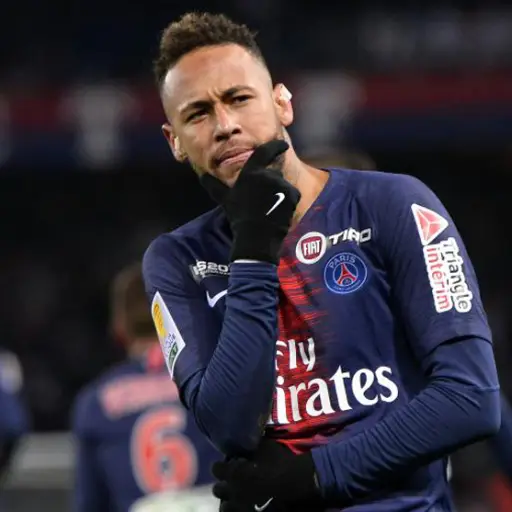 PARIS, FRANCE - JANUARY 09: Neymar Jr of Paris Saint-Germain celebrates after scoring during the French Cup match between Paris Saint Germain and Guingamp at Parc des Princes on January 09, 2019 in Paris, France. (Photo by Aurelien Meunier - PSG/PSG via G
