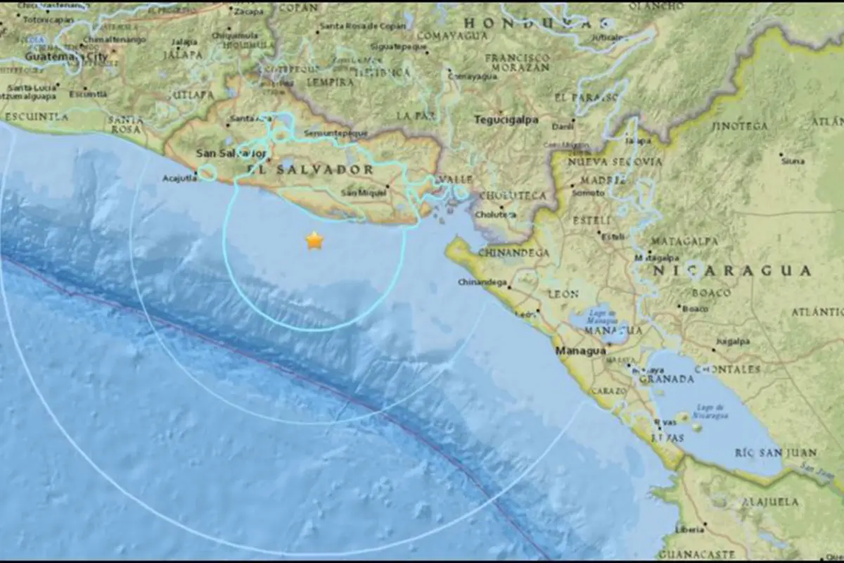 El Salvador registra 14 réplicas tras sismo del martes 30 de julio de 2019