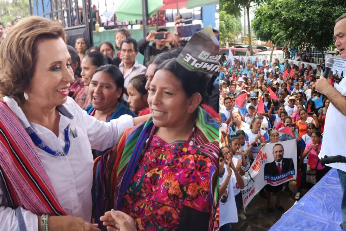 Sandra Torres Alejandro Giammattei Tercer País Seguro Emisoras Unidas Guatemala, 