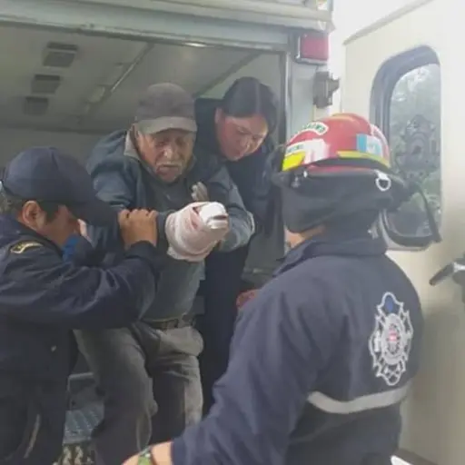 Hombre sufre amputación en San Marcos ,