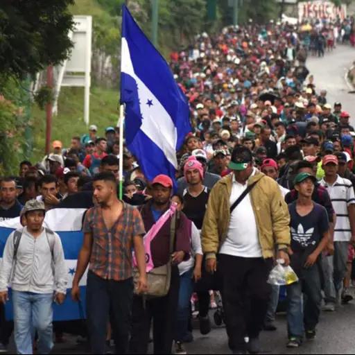 na iglesia de EEUU acepta a familia hondureña que viajó en caravana migrante