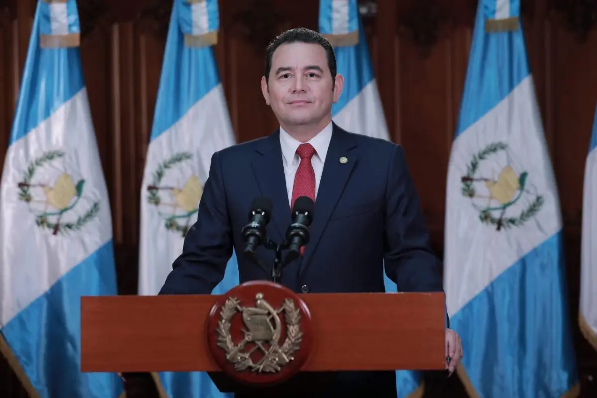 Jimmy Morales reacción Donald Trump Emisoras Unidas Guatemala, 