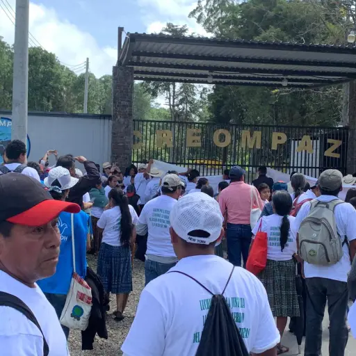 En el territorio donde existía la comunidad Chigoyogüito ahora está Creompaz.