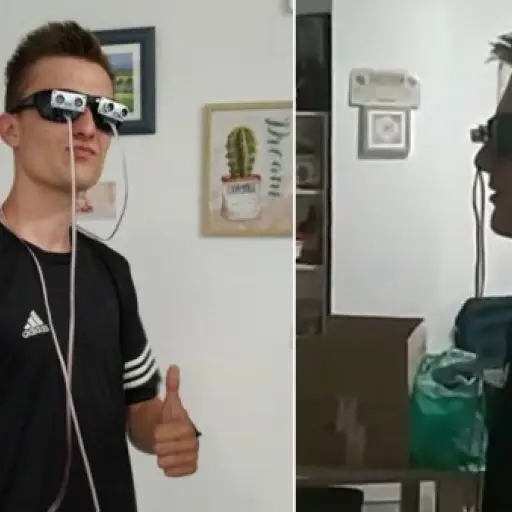 Estudiantes crean gafas para dar vision a los invidentes ,