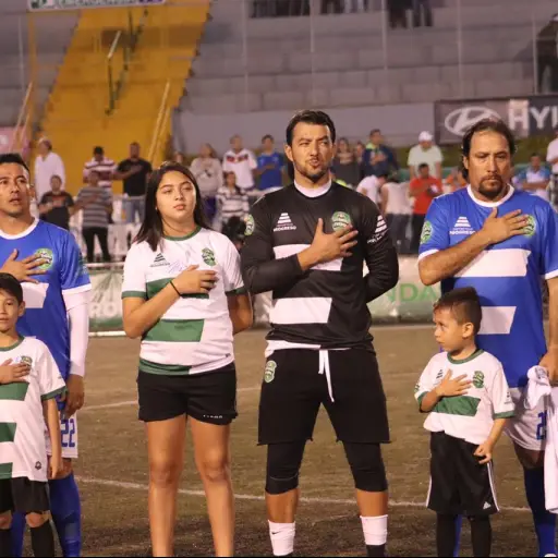 Algunas de las leyendas del futbol nacional. Foto: Mynor Sandoval