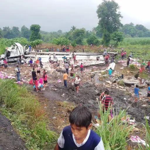 accidente-tráiler ,