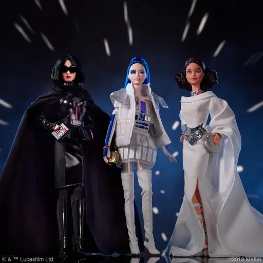 Barbie-Star-Wars-Mattel-figures ,