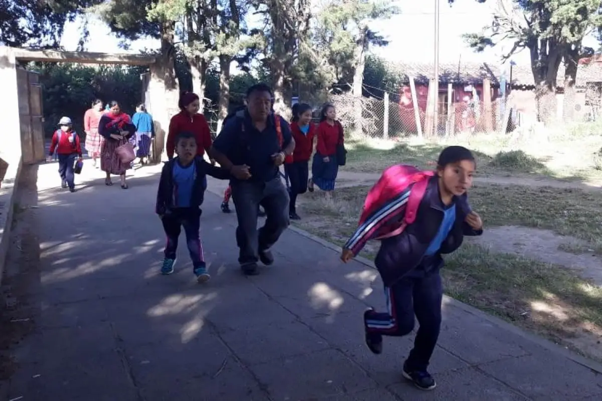 Regreso a clases en Totonicapán