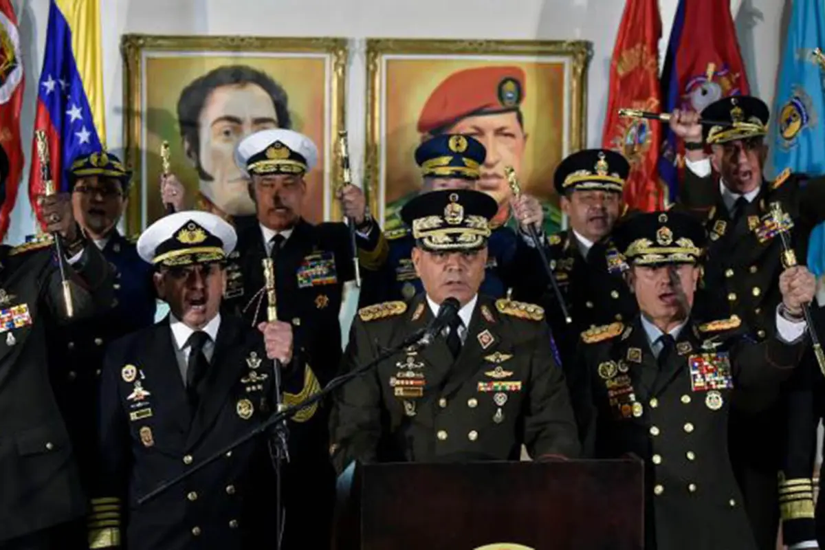 Militares dicen que en Venezuela no habrá golpe de Estado ni transición