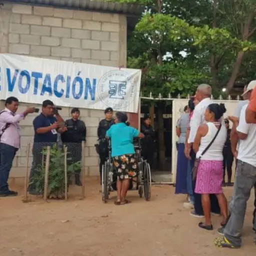 centro de votacion ,