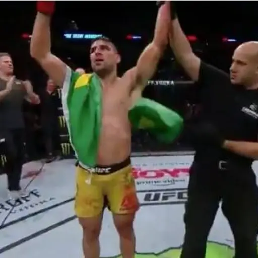 Vicente Luque ganó la pelea.