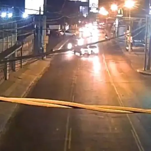 El descuido de conductor de vehículo que provocó accidente ,