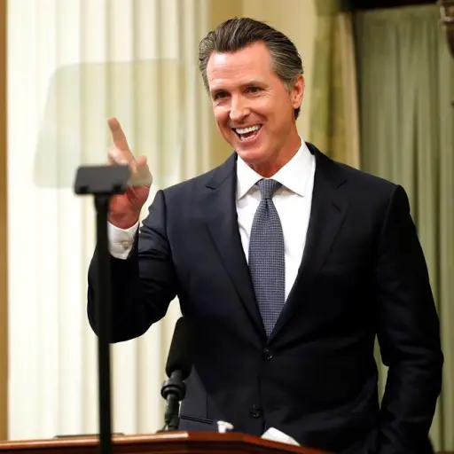 El gobernador Gavin Newsom. Foto: EFE