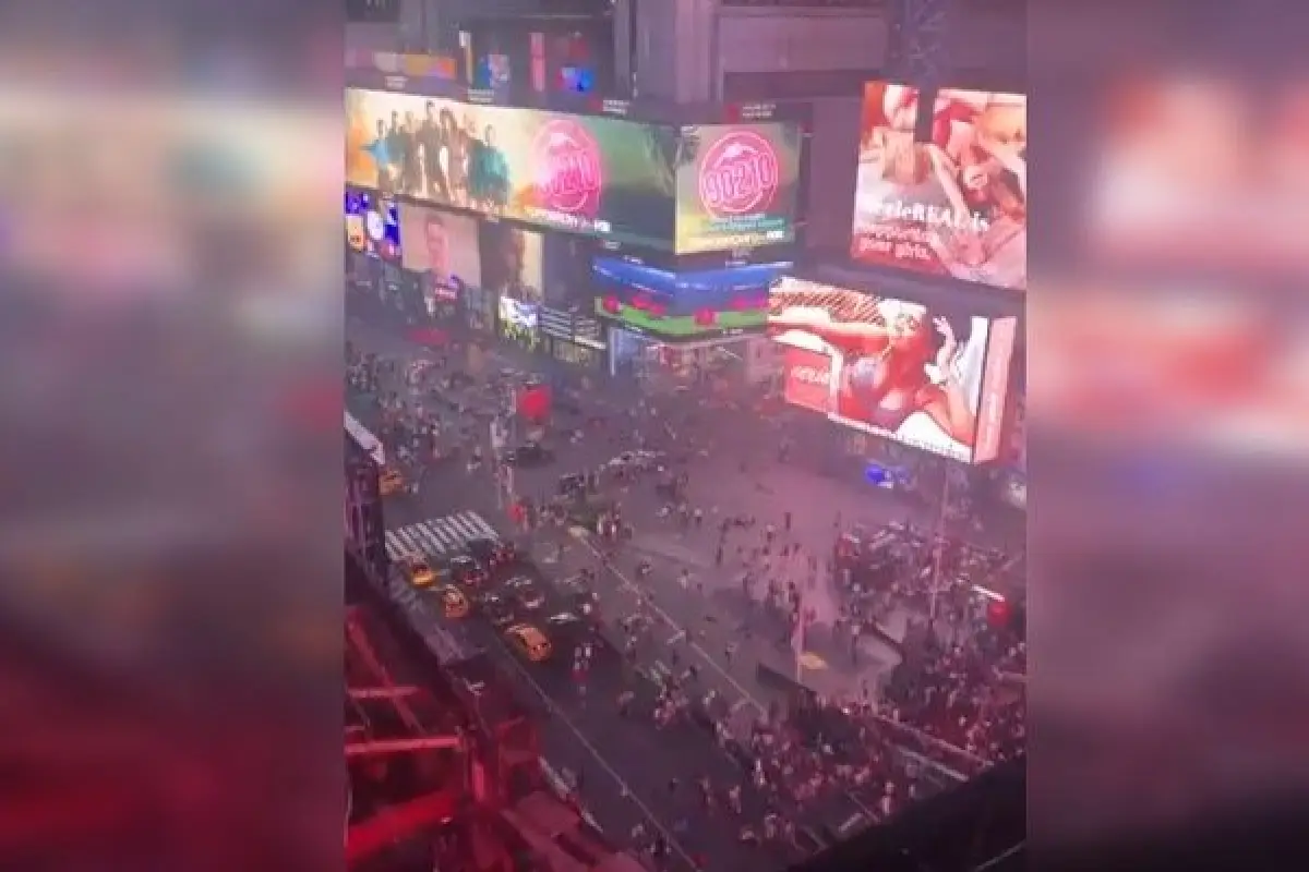 panico en Times Square Emisoras Unidas Guatemala, 