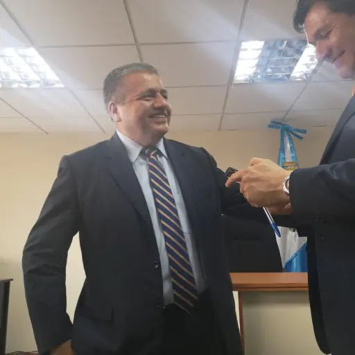 Remberto Ruiz viceministro de Gobernacion IDPP Emisoras Unidas Guatemala ,