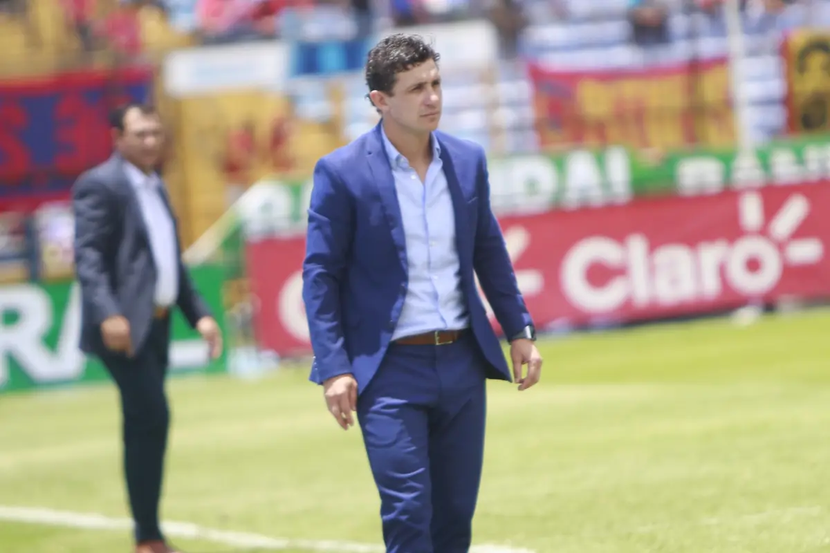 Sebastián Bini - técnico de Municipal, 