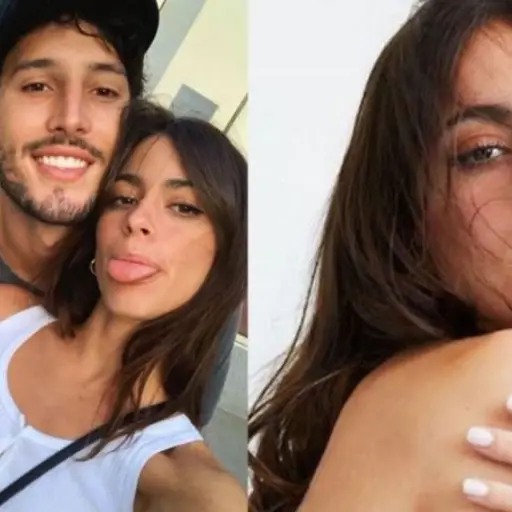 tini Sebastián Yatra topless ,