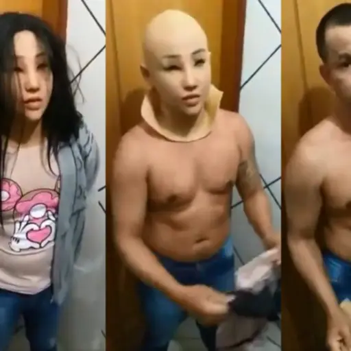 Narcotraficante brasileño intenta fugarse disfrazado de mujer