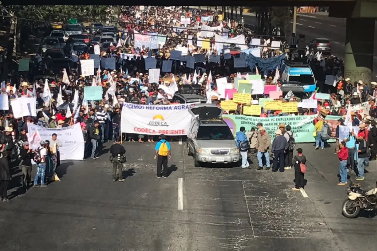 Este martes las manifestaciones se llevarán a cabo en 26 puntos del país incluyendo la Ciudad de Guatemala. 