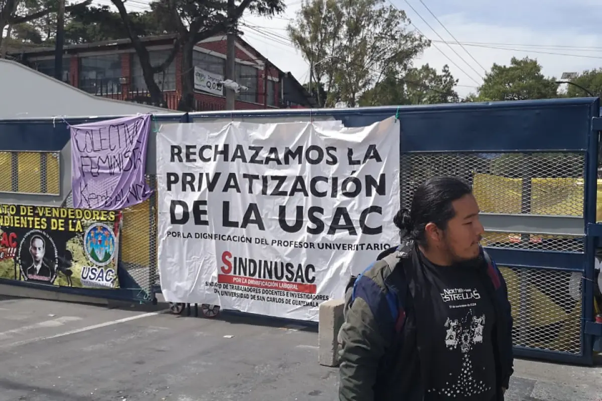 protestas usac Emisoras Unidas Guatemala, 