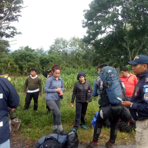 Turista volcán Tolimán Sololá Emisoras Unidas Guatemala ,