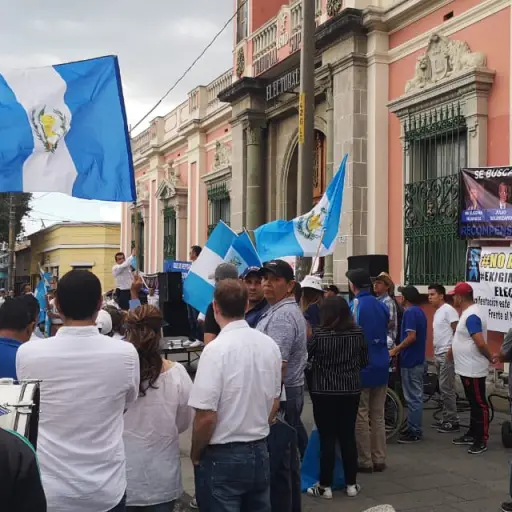 manifestacion anti elecciones ,