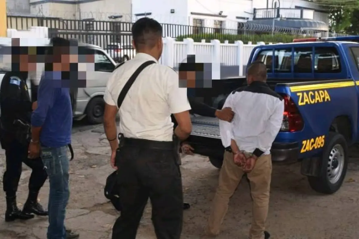 capturados en zacapa, 