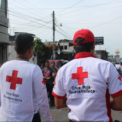 cruz roja ,
