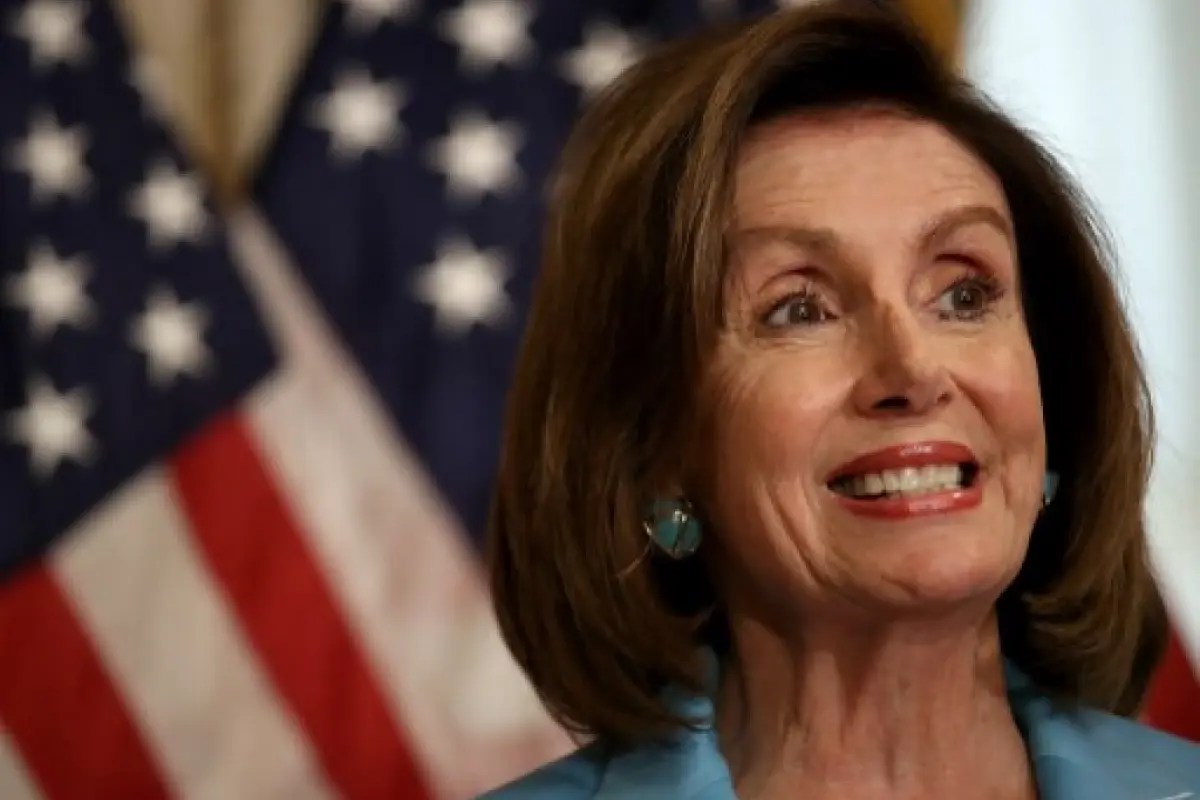 Nancy Pelosi, líder de la mayoría demócrata del Congreso de EE.UU. Foto AFP